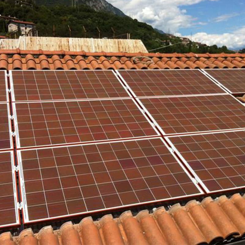 Moduli fotovoltaici colorati